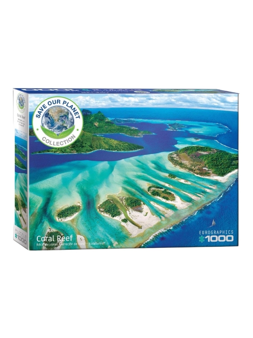 Eurographics Coral Reef 1000 Piece Jigsaw Puzzle Sealed New BNIB